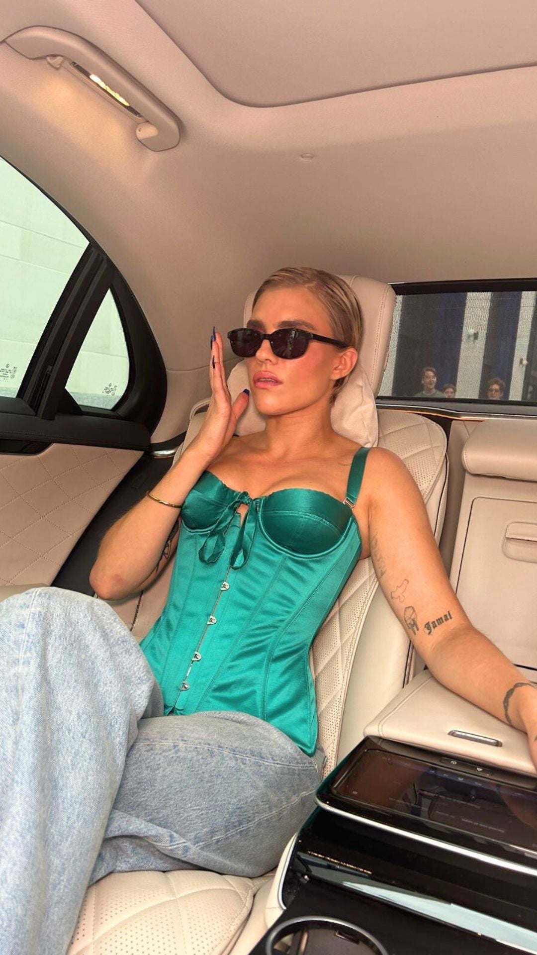 Scarlett Gasque Shines at London Fashion Week