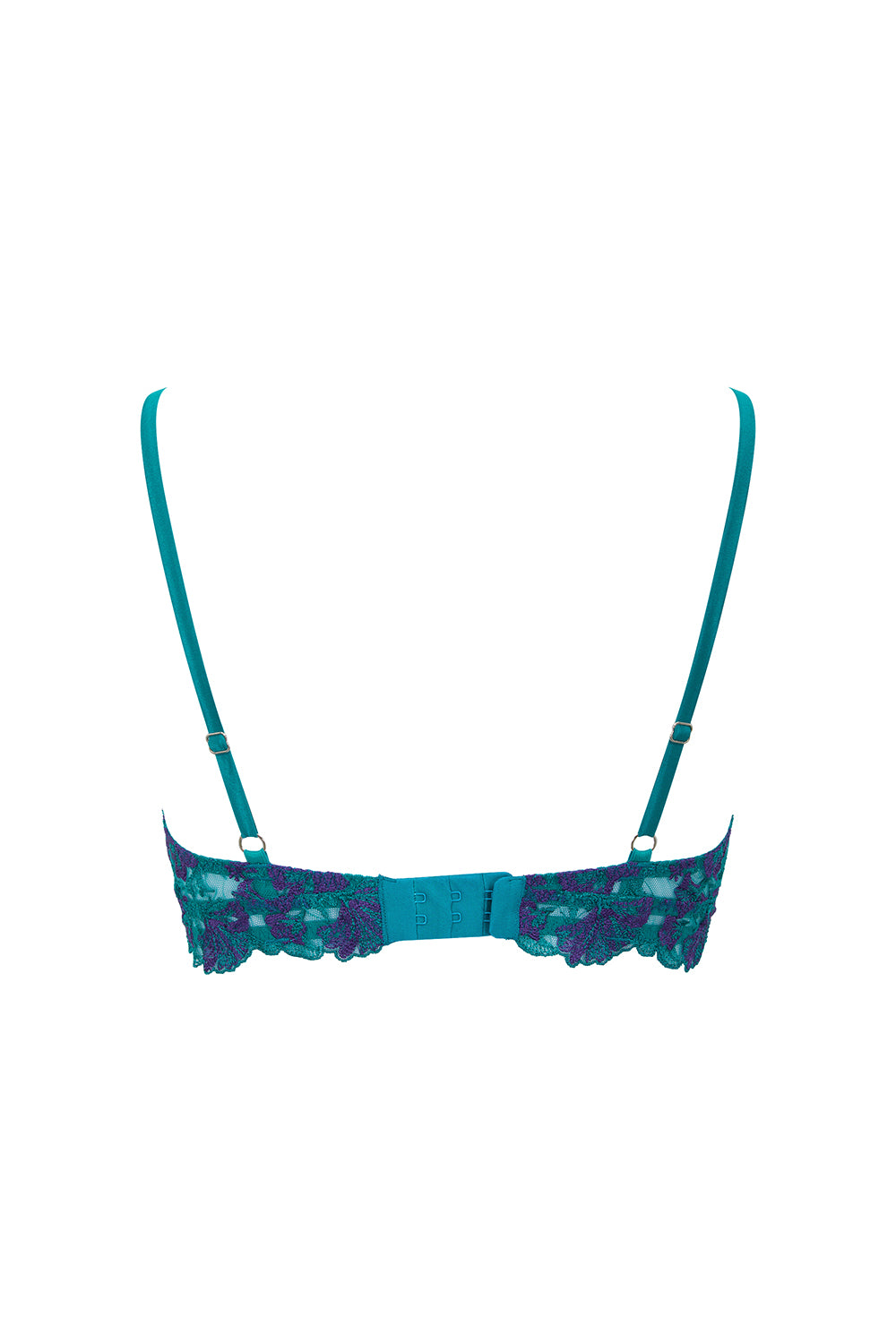 DAS VERZAUBERTE TEAL-BRALETTE