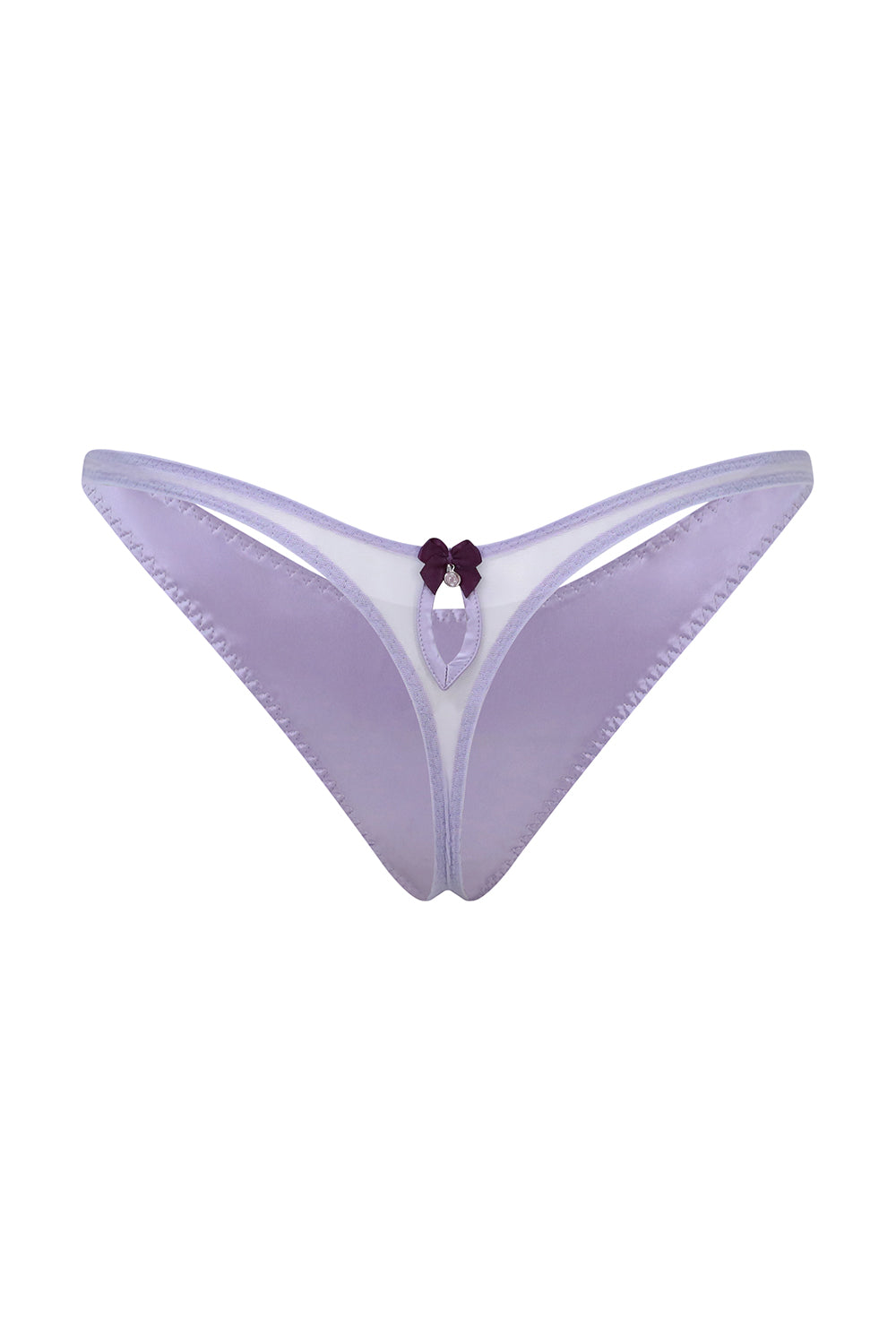 THE WISTERIA SILK THONG