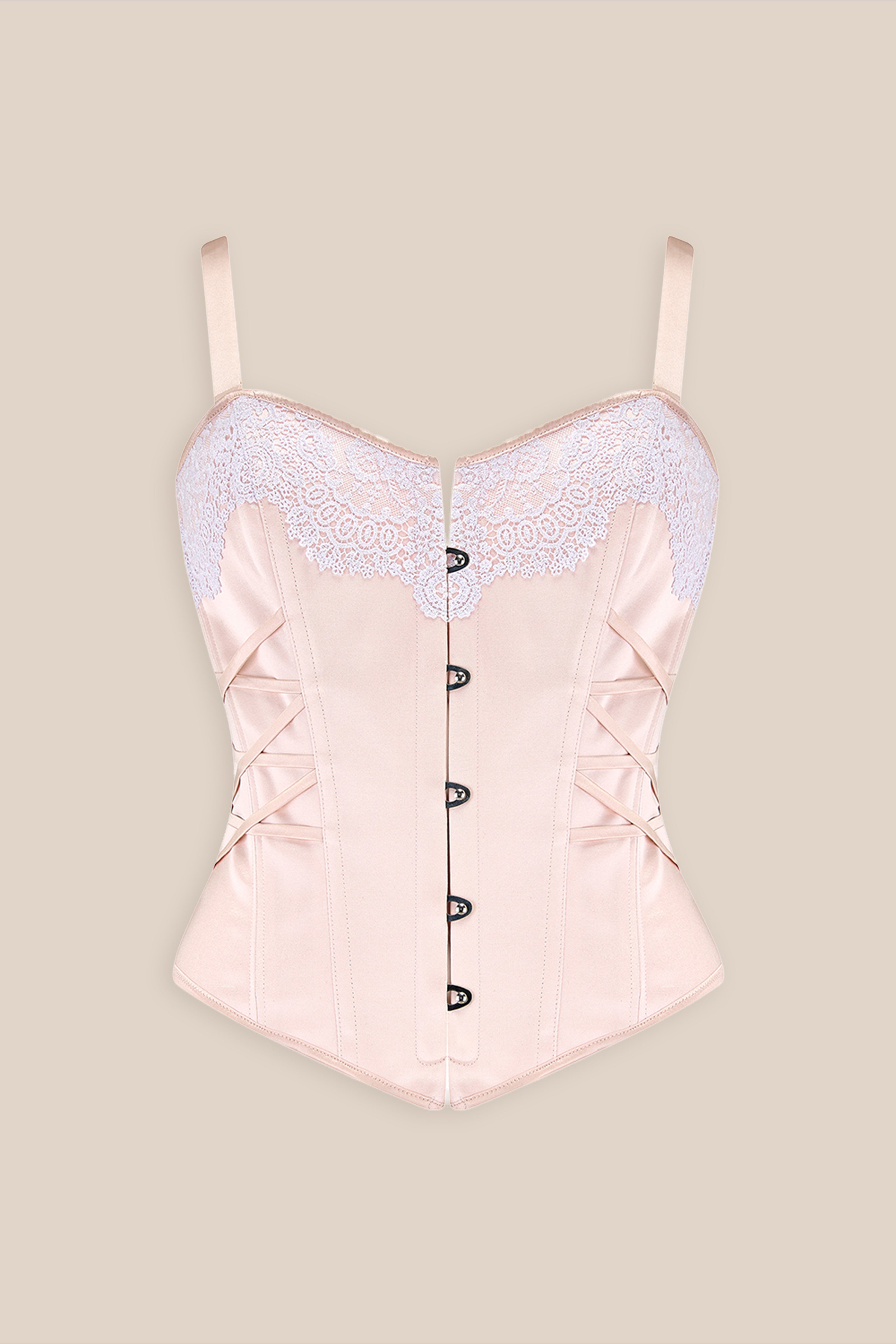 THE STRAWBERRY SHORTCAKE SILK CORSET