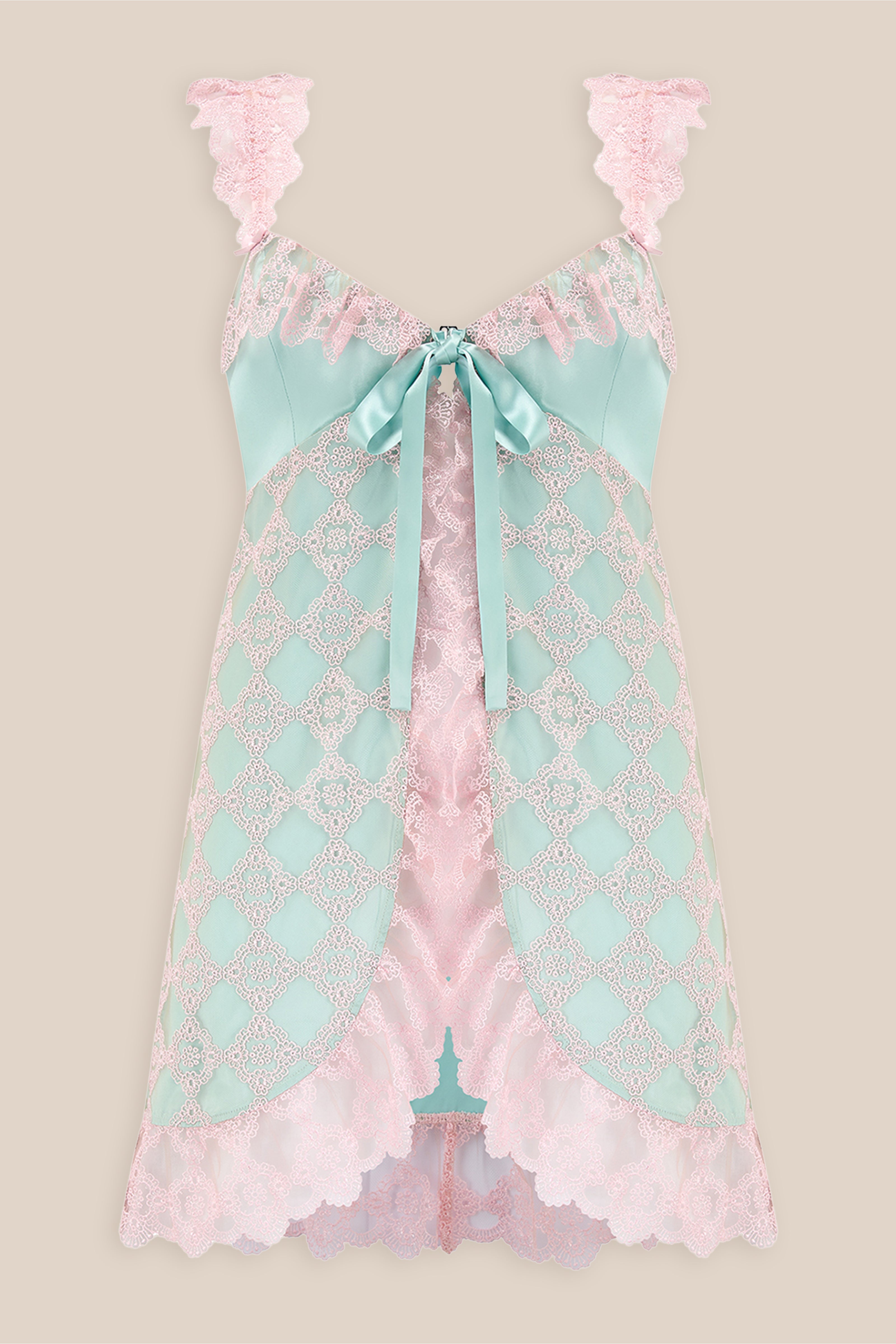 MISSES MACARON BABYDOLL DRESS