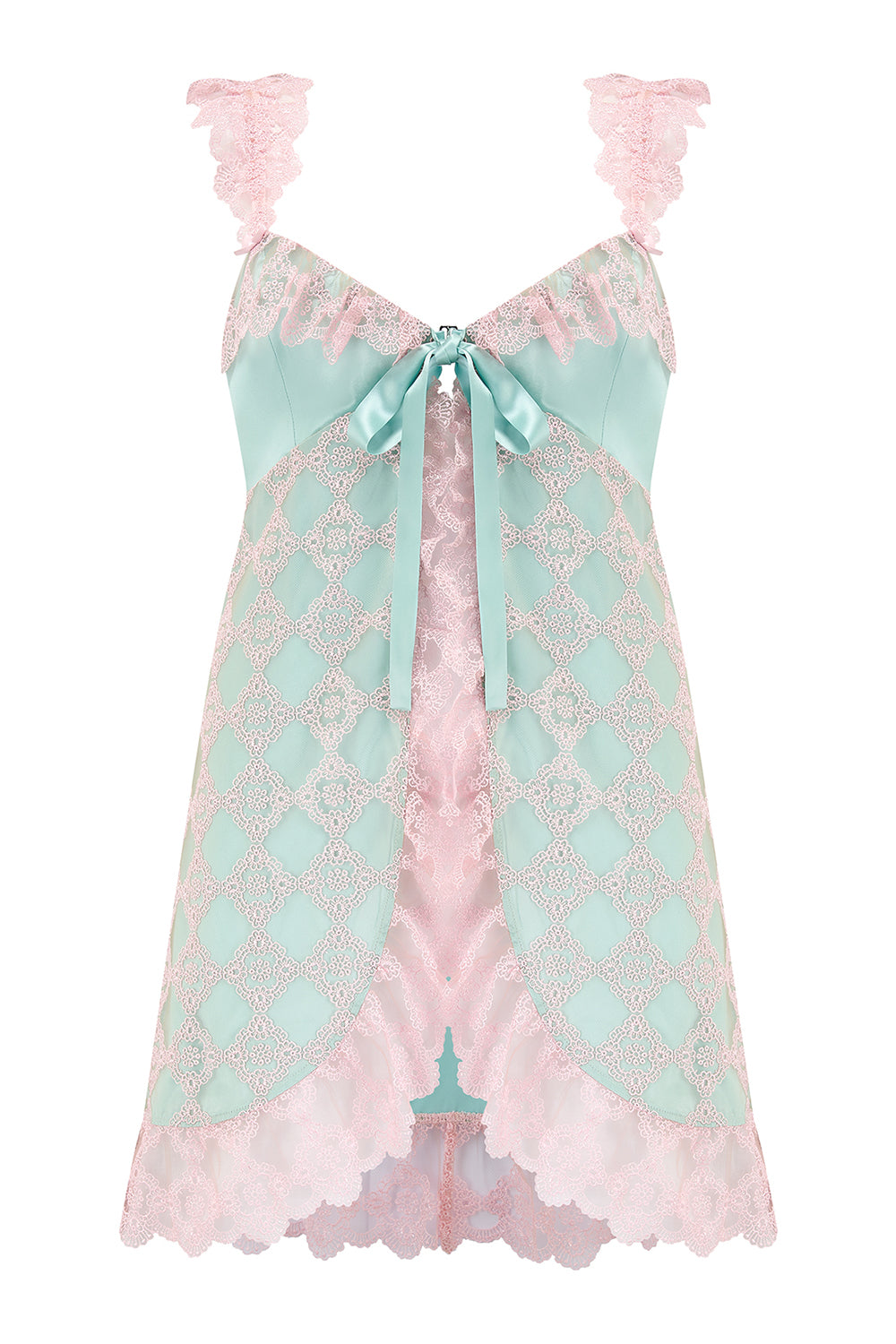 MISSES MACARON BABYDOLL DRESS