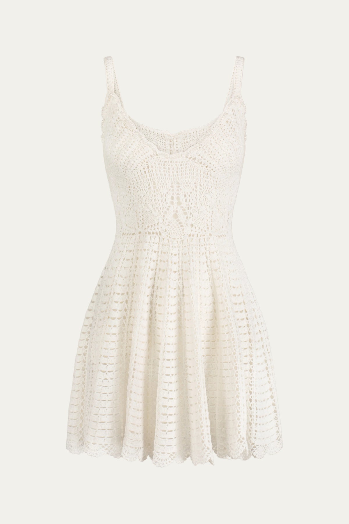 ISLA CROCHET MINI DRESS