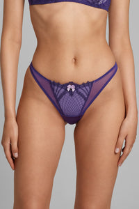 Close up of Forget Me Not Thong front