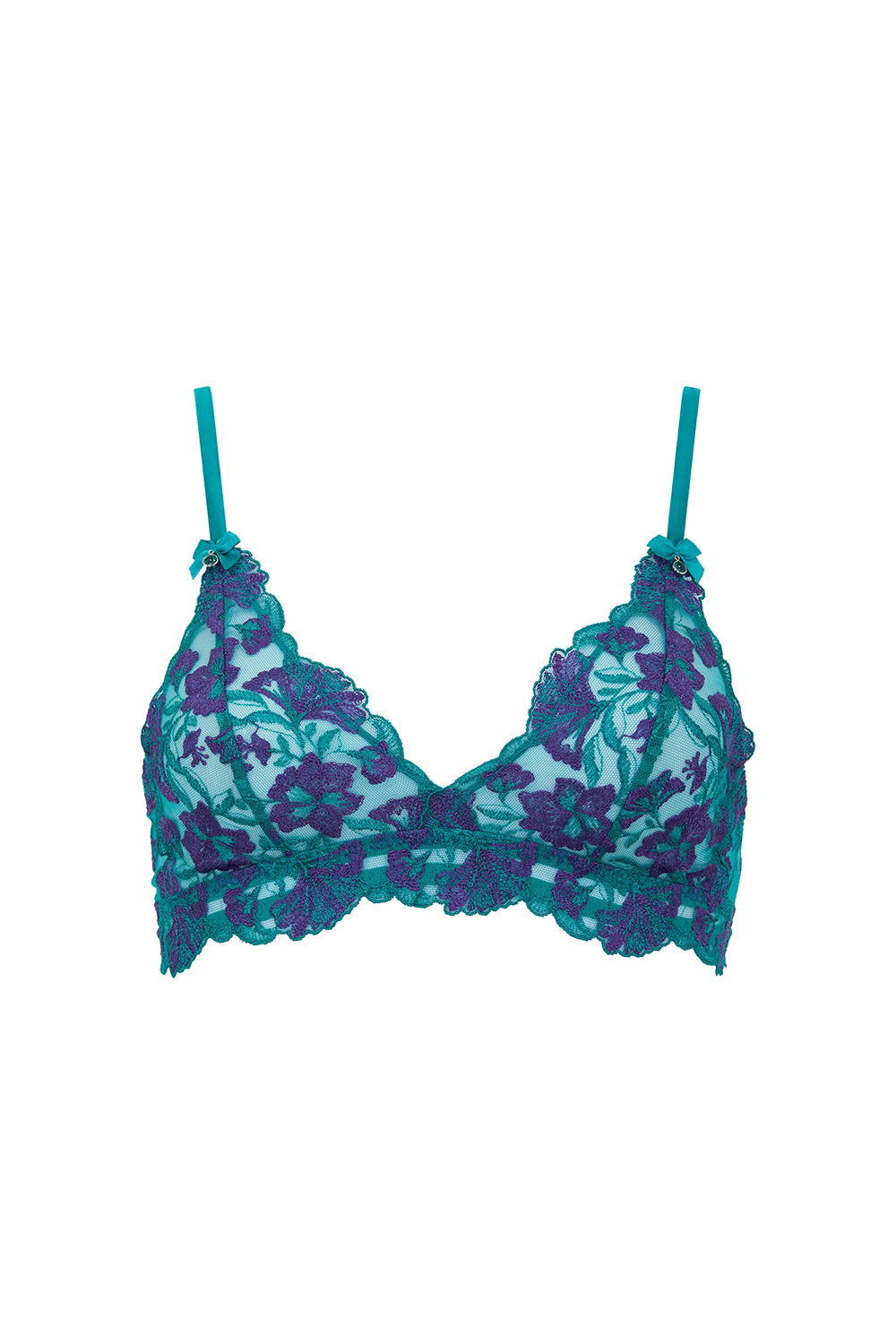 ENCHANTED TEAL BRALETTE