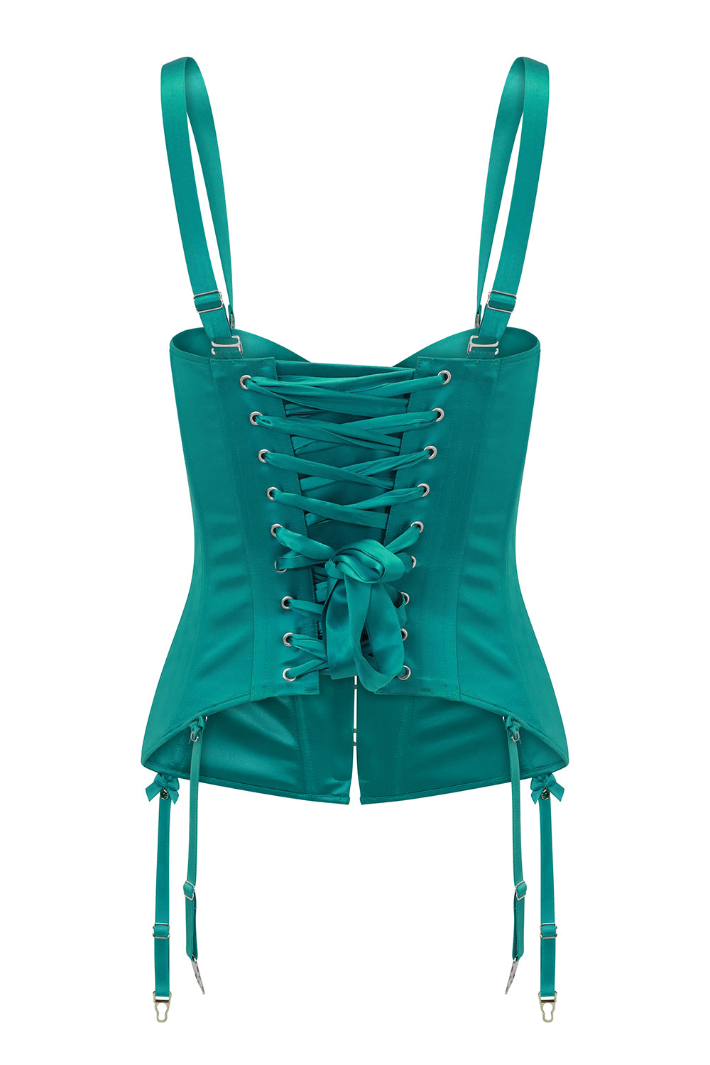 THE ENCHANTED TEAL CORSET