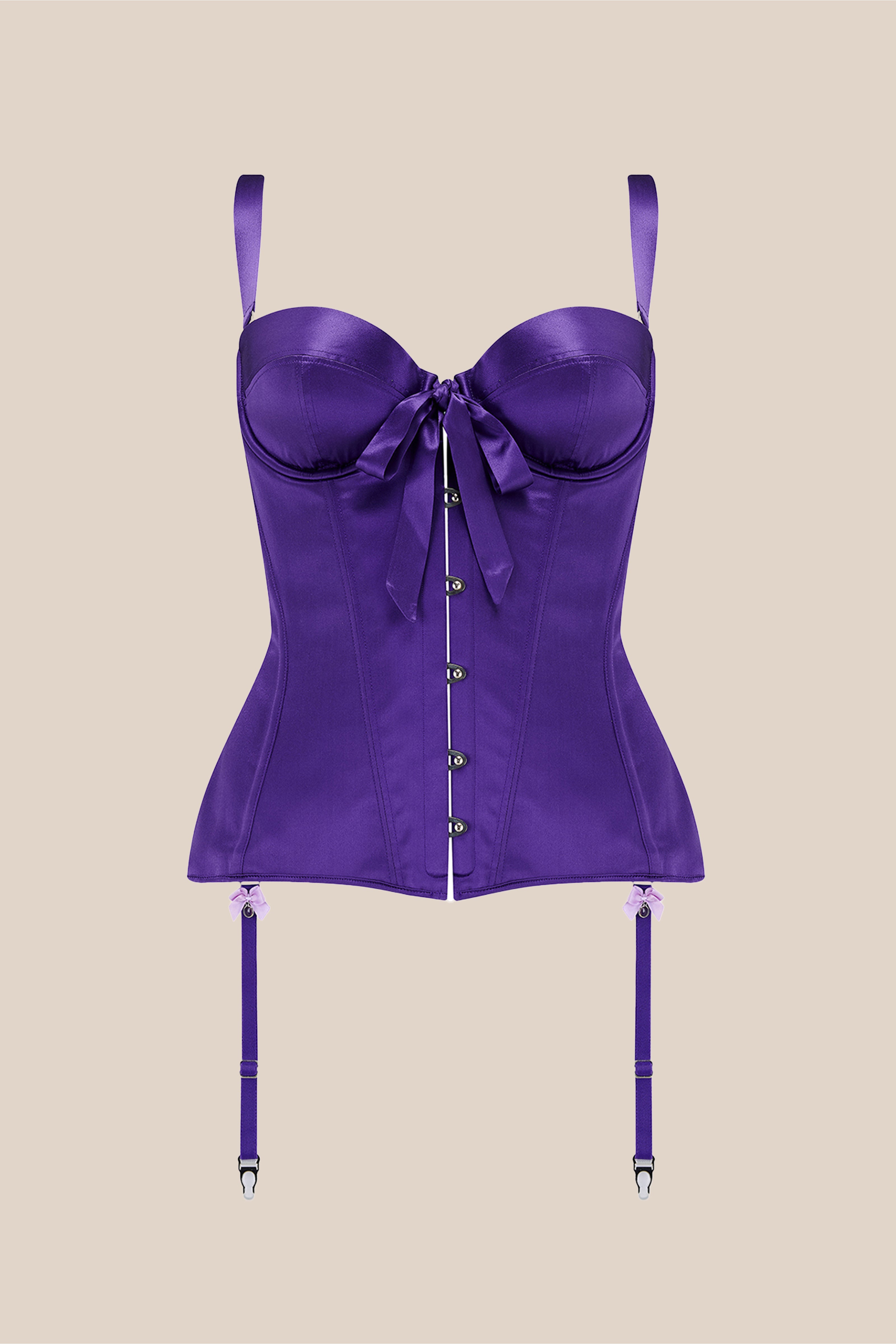 HIBISCUS SILK CORSET